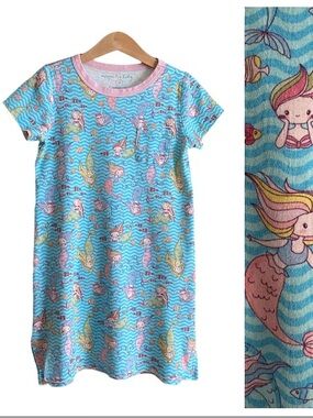 Magnolia Baby Mermaid Sleep Dress Nightgown 8